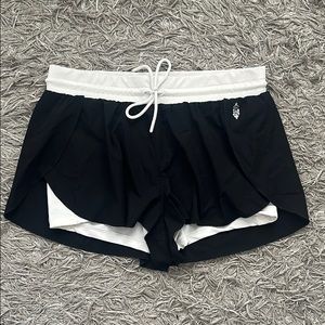 Free people double lined athletic shorts